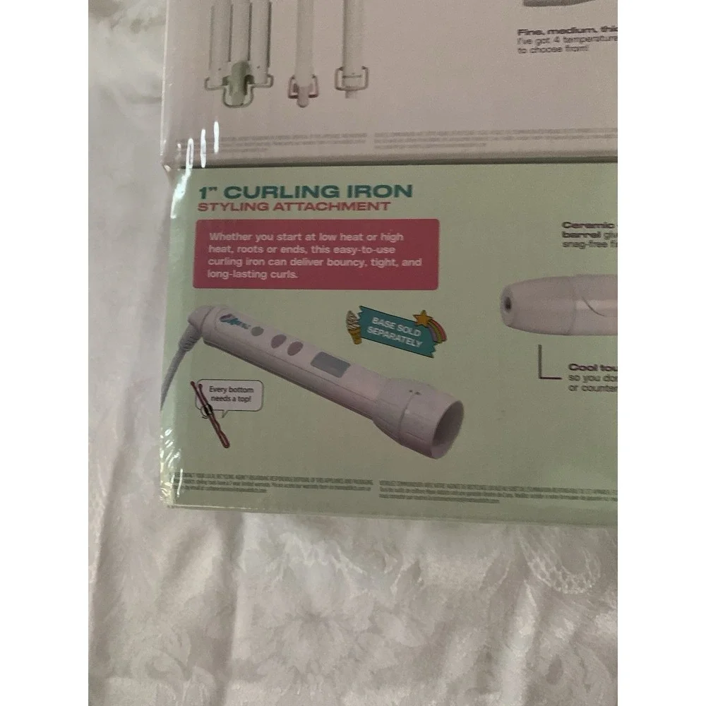 Mane Addicts Power Bottom‎ and 1 Inch Curling Iron Styling Attachment